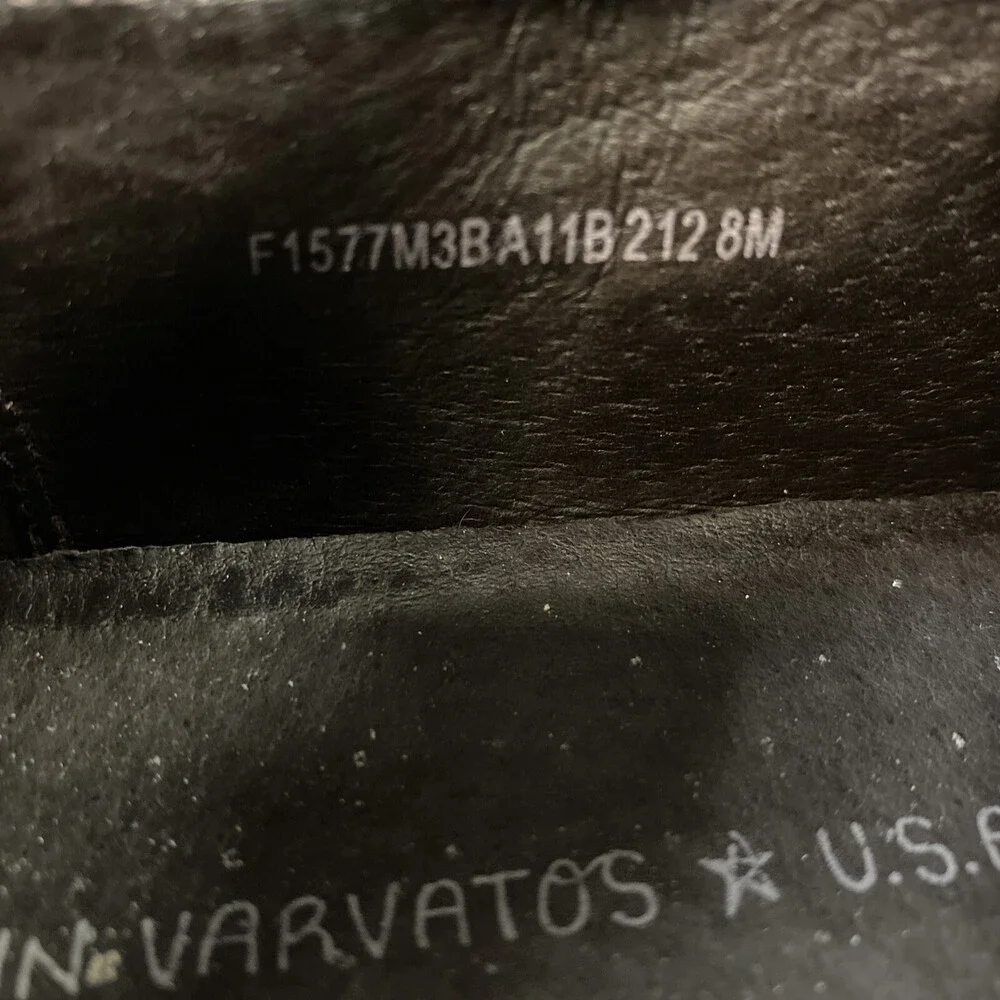 JOHN VARVATOS USA F1577M3B-A11B2 Wingtip Derby Brown Leather Men's Size 8*
